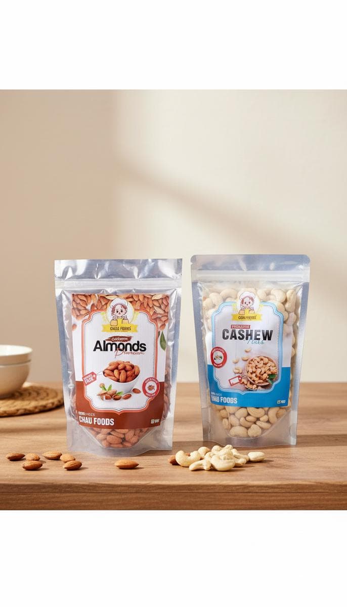 Winter immunity dry fruits combo - almonds cashews walnuts from Chau Foods